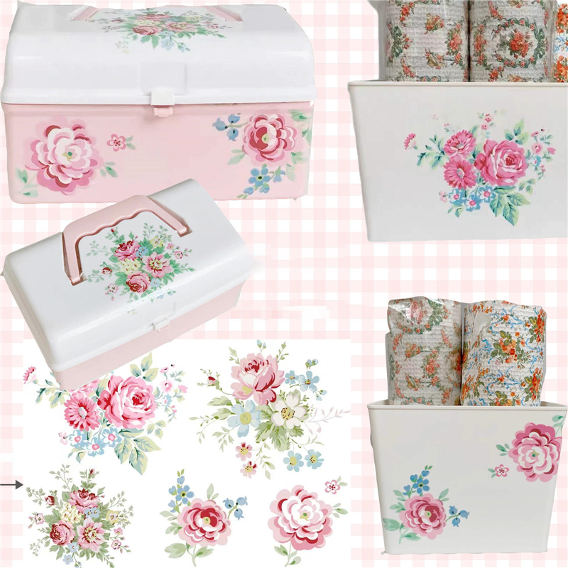 Flower Wall Panel - Lily of the Valley Stickers Vintage