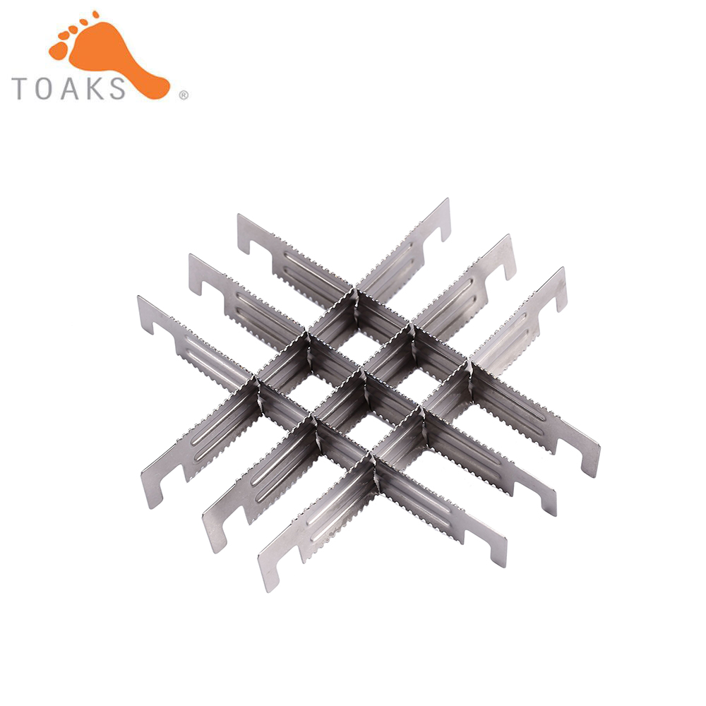 Event Support - 2/4/6pcs TOAKS Outdoor Titanium Wood Stove