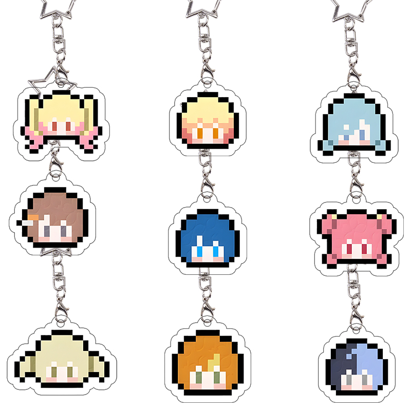 Supply Event - Pixel Project SEKAI Acrylic Keychain PJSK