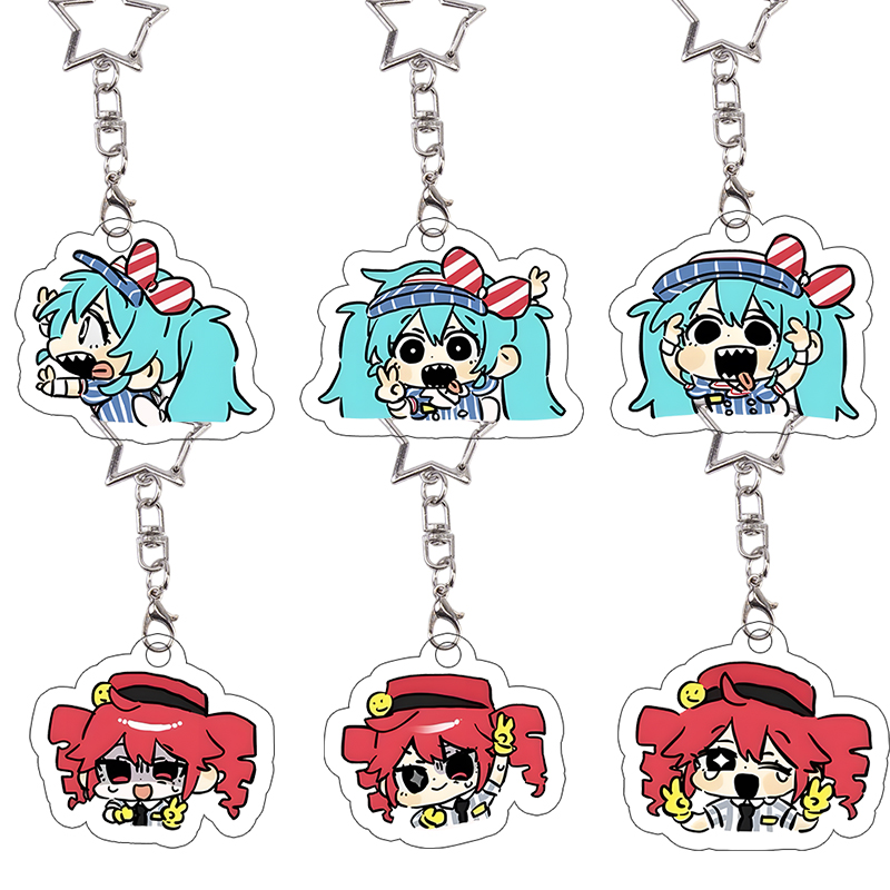 Supply Event - Hatsune Miku Acrylic Keychain Teto Mesmerizer