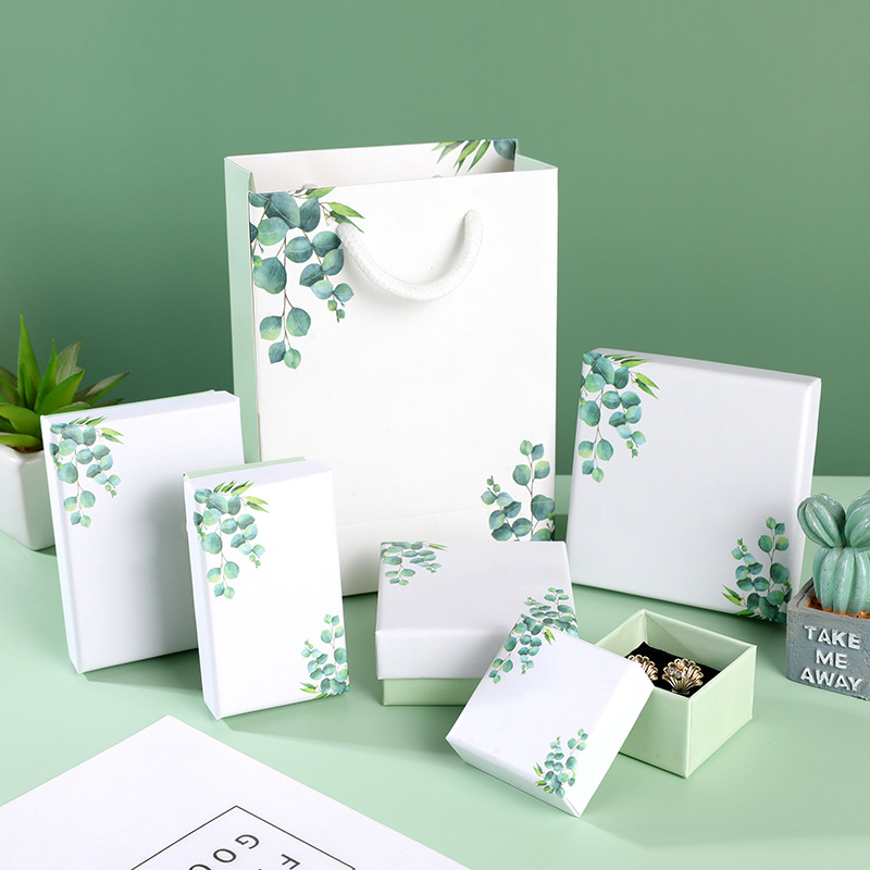 Event Party Shop - Creative Small Fresh Leaf Jewelry Shop