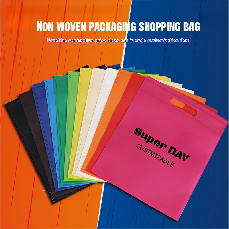 Event Party Shop - Portable 10PCS Non-woven Shopping Bag Large