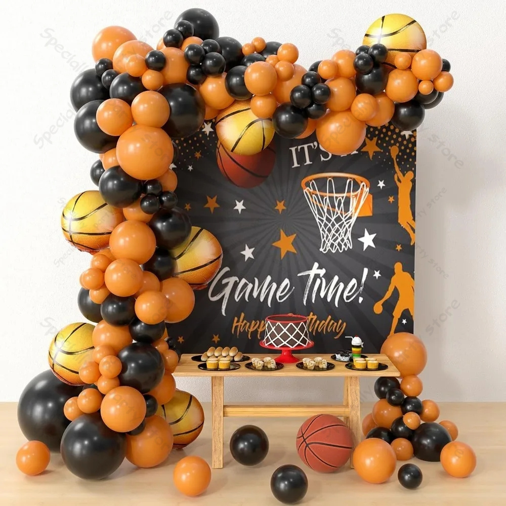 Balloon Arch Kit - 1Set Basketball Foil Balloon Garland Arch