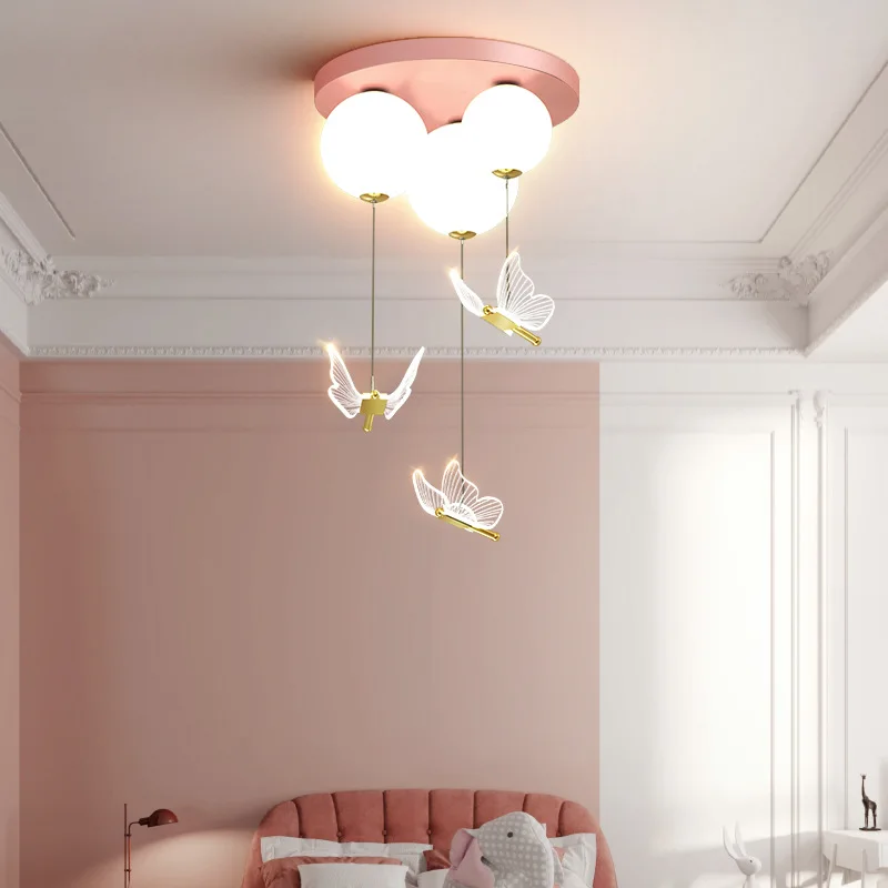Led Balloon Light - Balloon Butterfly LED Ceiling Light, Romantic