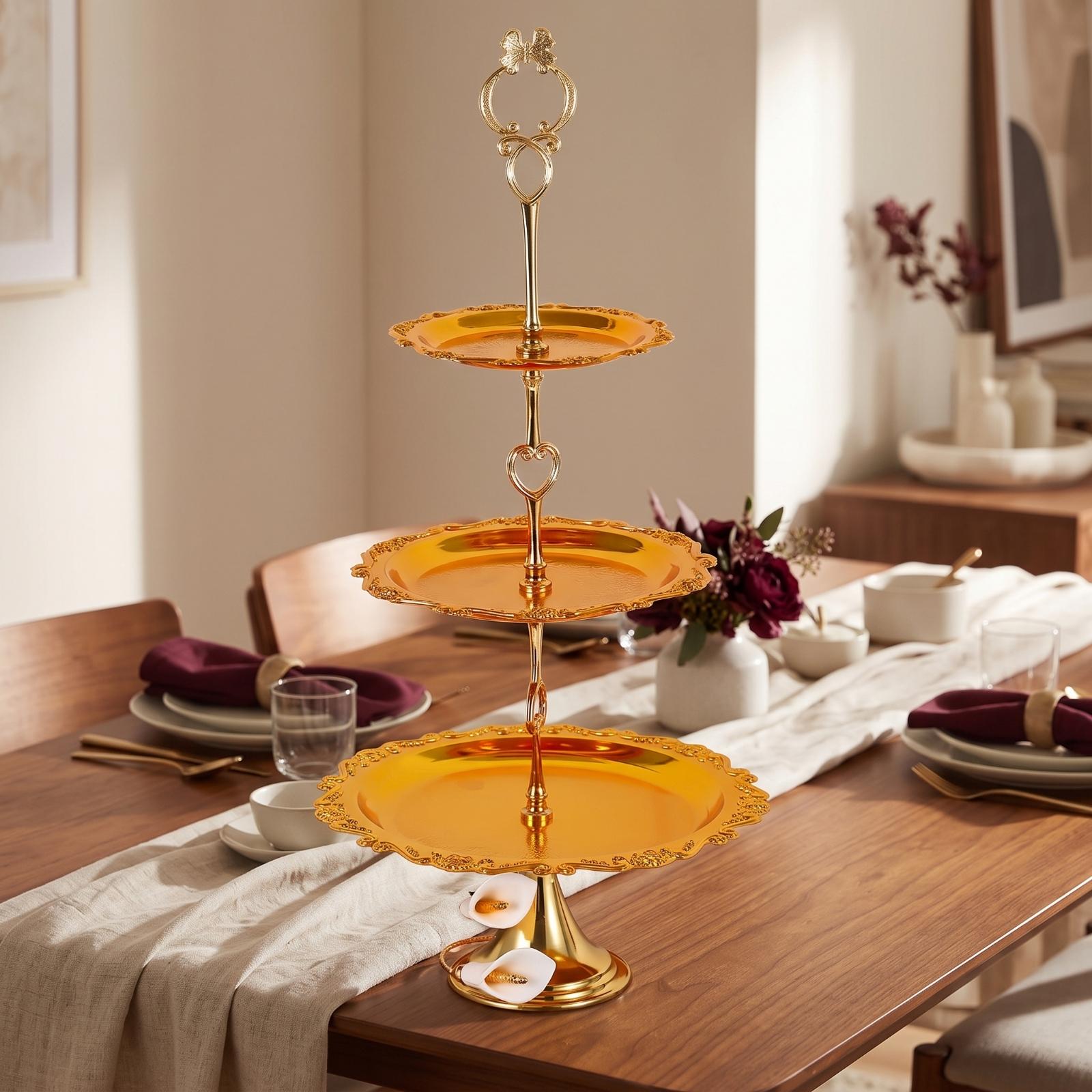 Metal Multi Tier Dessert Stand - Cupcake Stand Tier 评论和价格