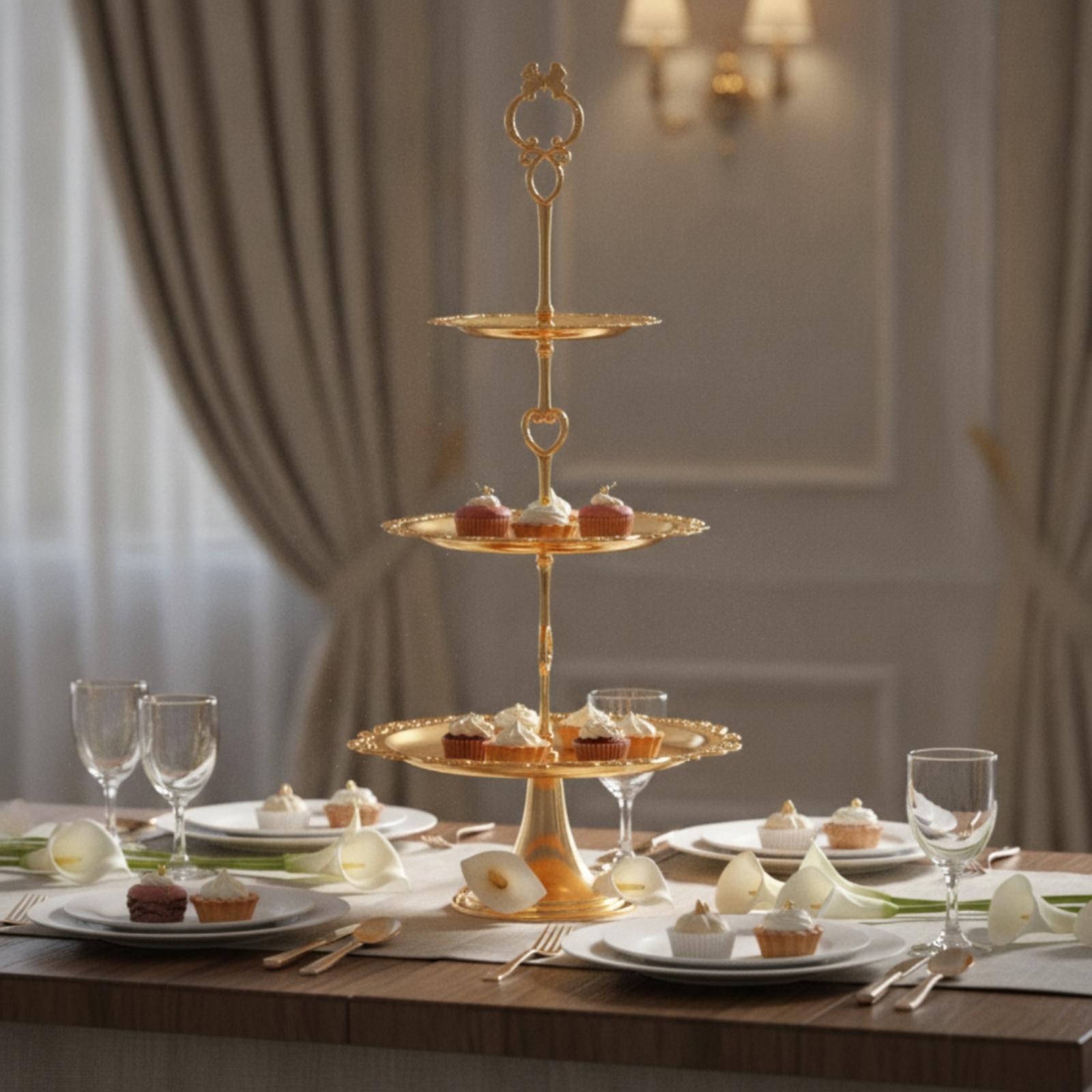 Metal Multi Tier Dessert Stand - Cupcake Stand Tier 评论和价格