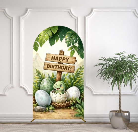 Yeele Dinosaur Themed Arch Cov - Dessert Table Backdrop 评论和价格