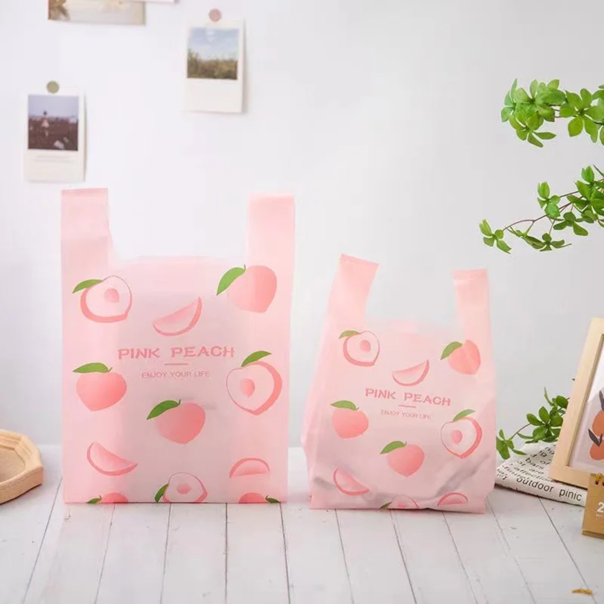 50PCS Cute Fruit Pattern Plast - Event Party Shop 评论和价格