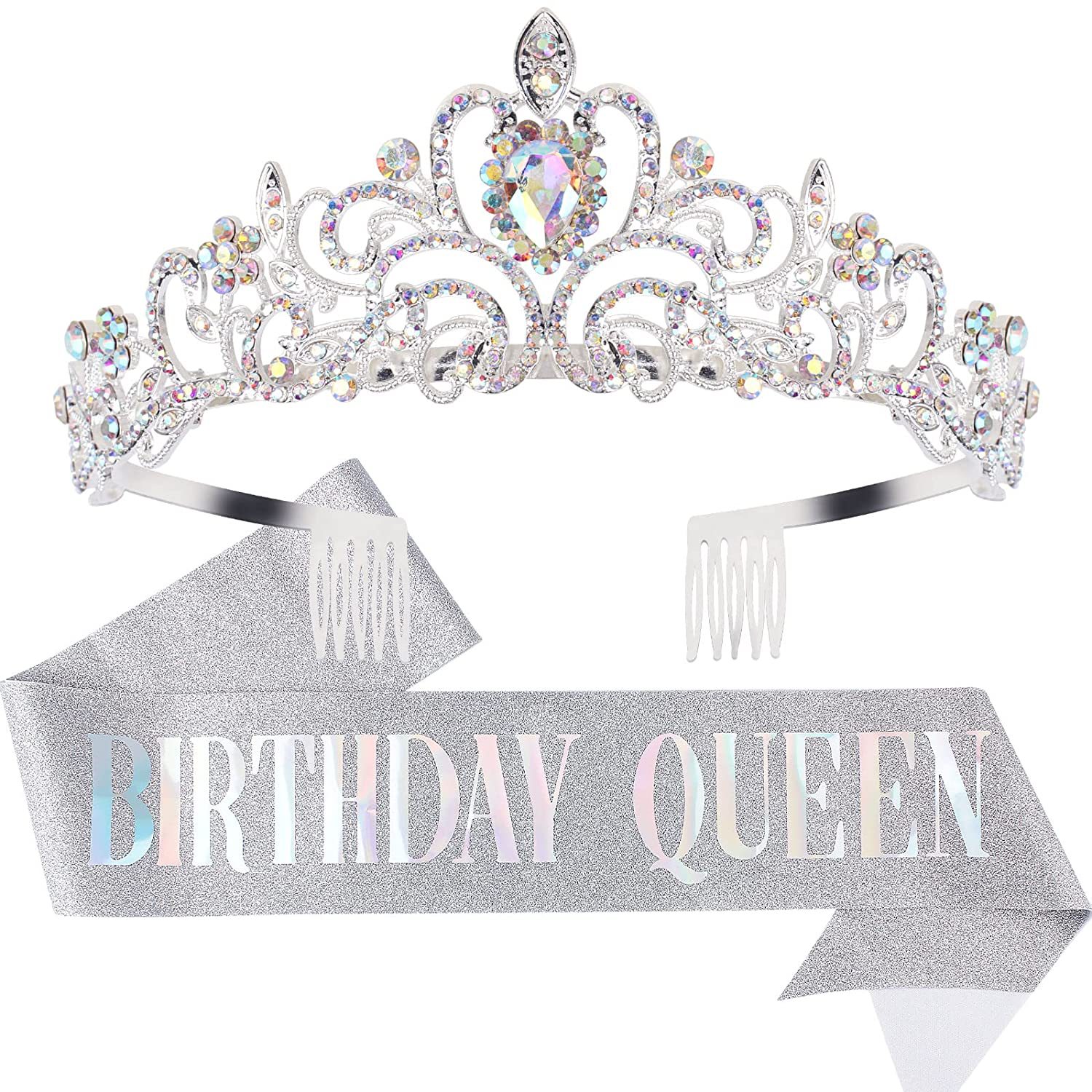 Birthday Queen Sash and Crysta - Birthday Sash Glitter 评论和价格