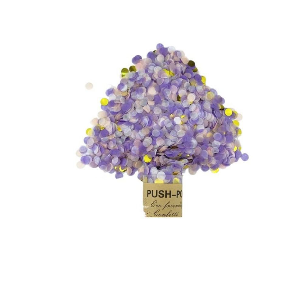 Colorful 1Pcs Bridal Shower Pu - Confetti Cannon Tube 评论和价格