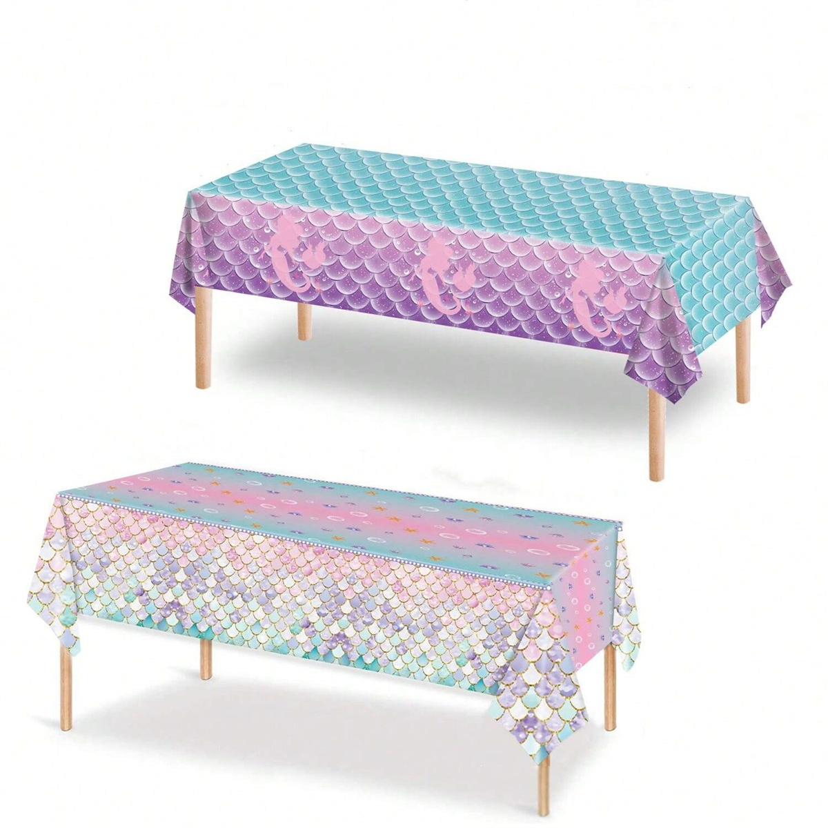 1pc Disposable PE Plastic Tabl - Table Cloth Disposable 评论和价格