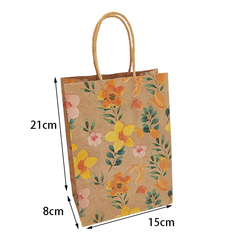 12/24Pcs Kraft Paper Flower Gi - Event Party Shop 评论和价格