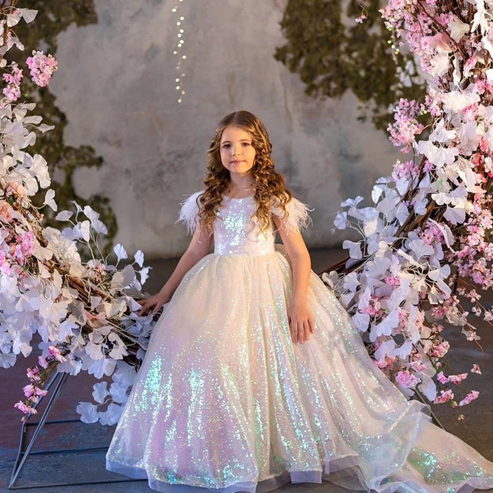 Customized Glitter Flower Girl - Birthday Sash Glitter 评论和价格