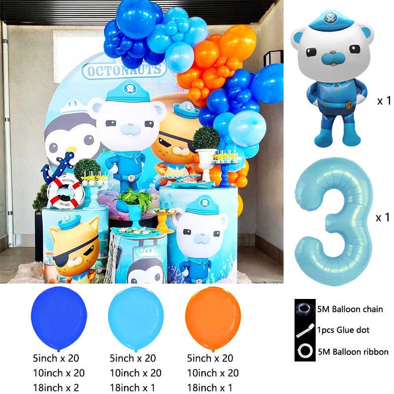 Octonauts Balloon Garland Kit  - Balloon Arch Kit 评论和价格