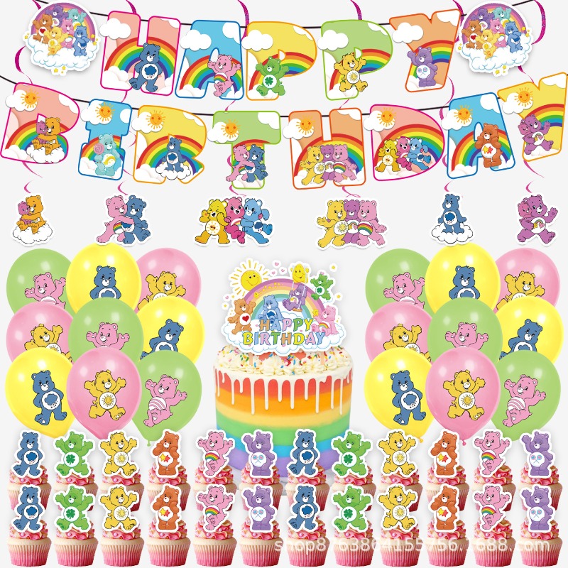 New Cute Cartoon Care Bears Th - Supply Event 评论和价格