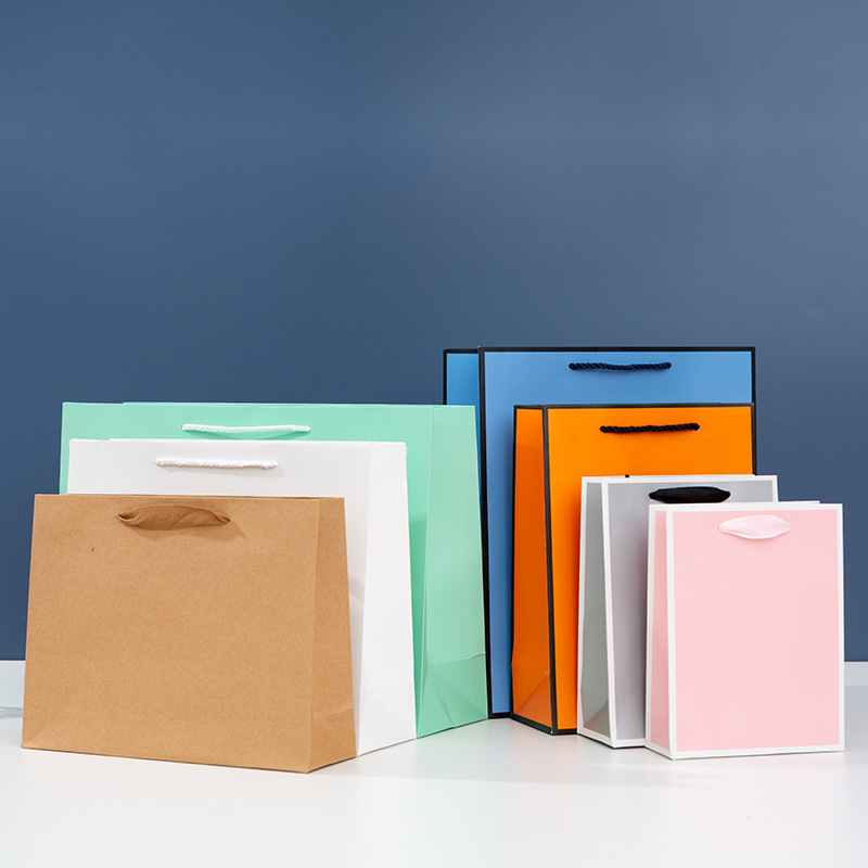 1pc/lot Solid Color Gift Carry - Event Party Shop 评论和价格