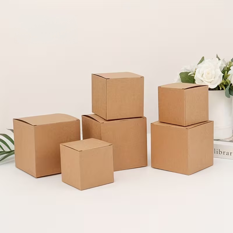 Multi Size Square Kraft Gift B - Event Party Box 评论和价格