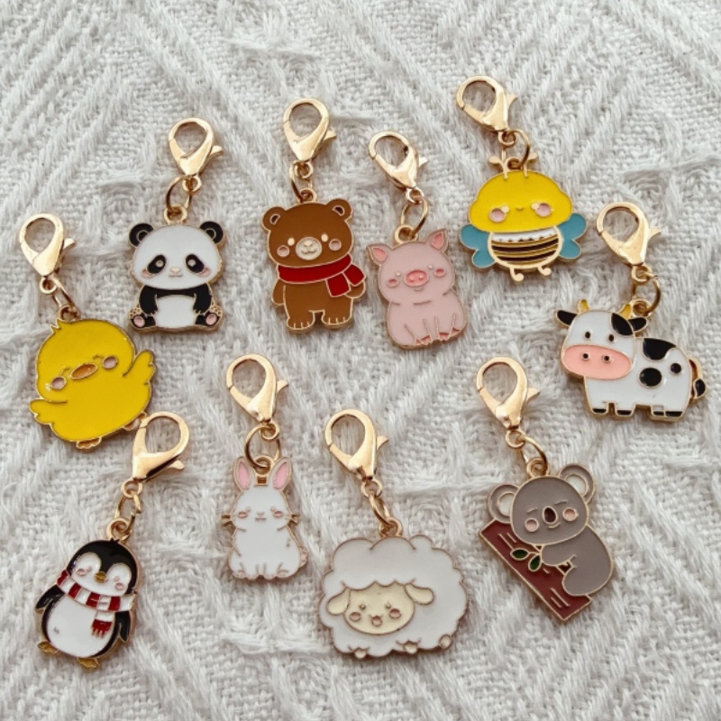 10pcs alloy drip oil cartoon a - Event Party 评论和价格
