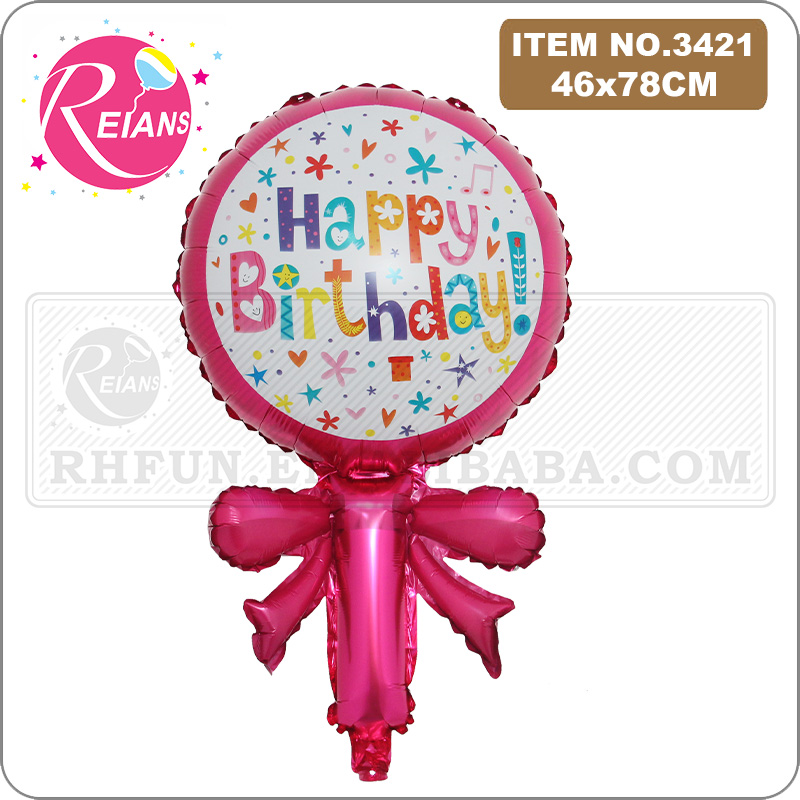 Happy Birthday Bowknot Lollipo - Party Event Supplier 评论和价格