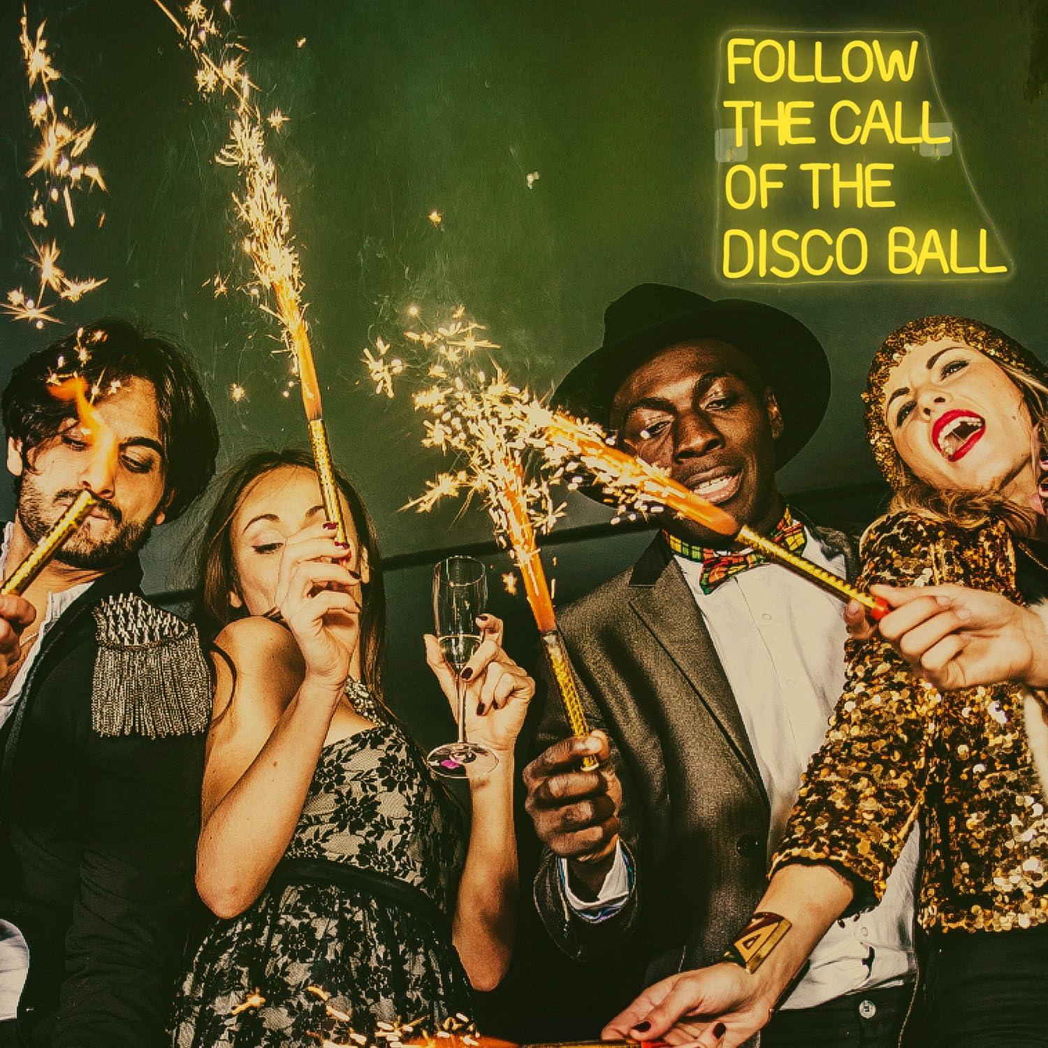 Follow The Call Of The Disco B - Neon Sign Party 评论和价格