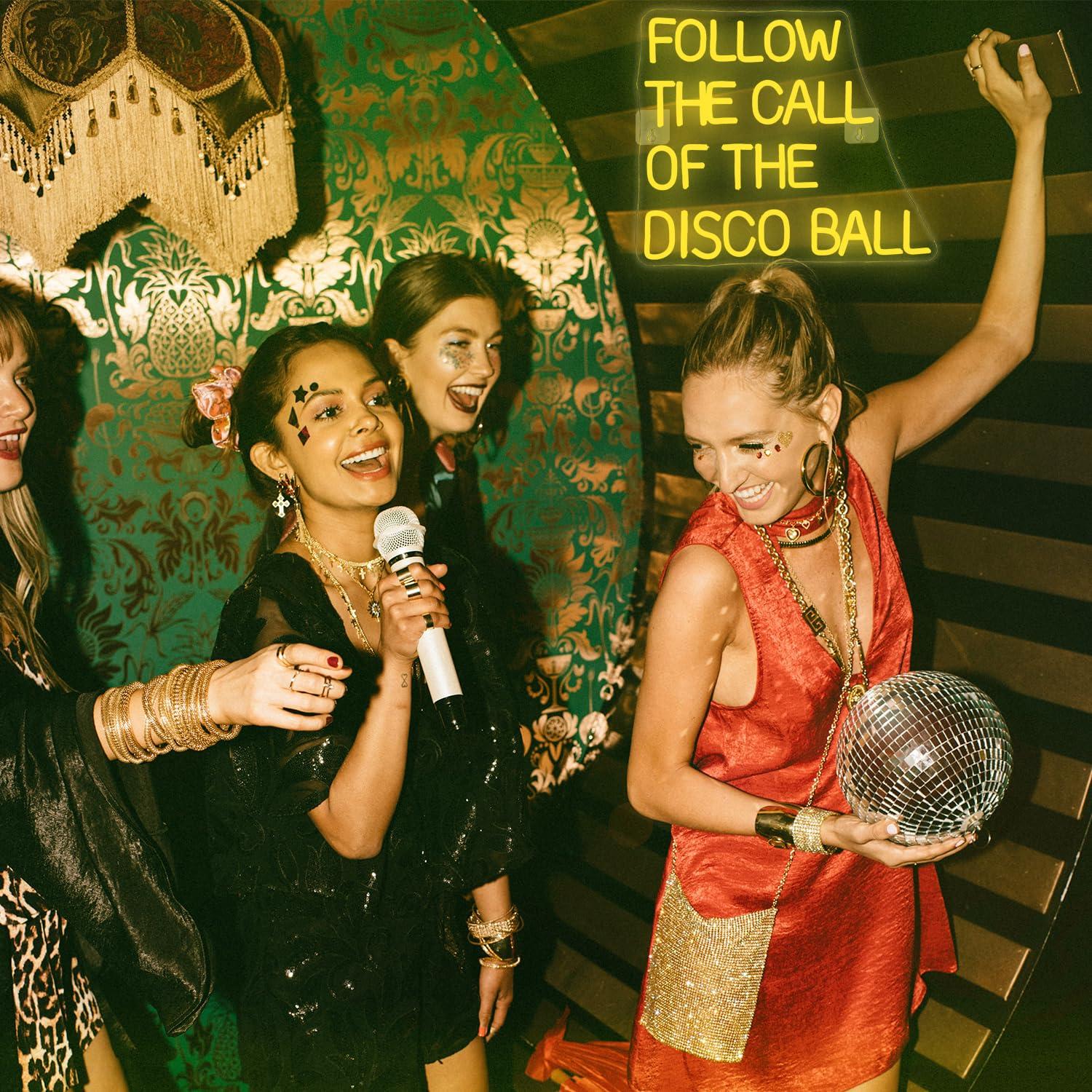 Follow The Call Of The Disco B - Neon Sign Party 评论和价格