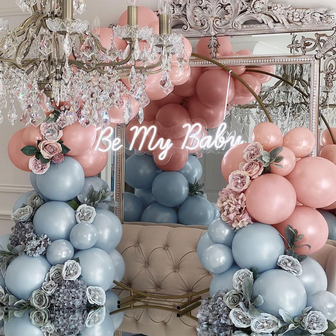Pearl Blue Balloons Double Stu - Balloon Arch Kit 评论和价格