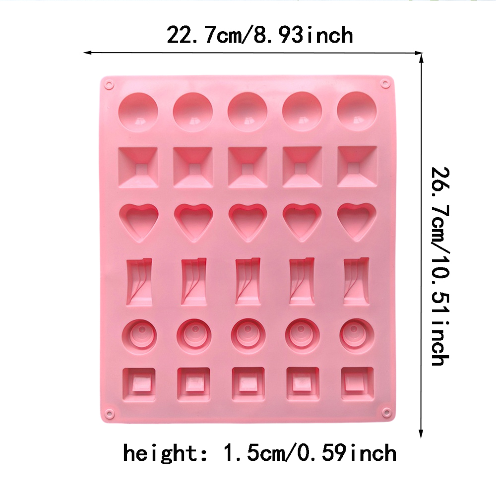 30 hole 6 sets of semi-circula - Cupcake Stand Tier 评论和价格