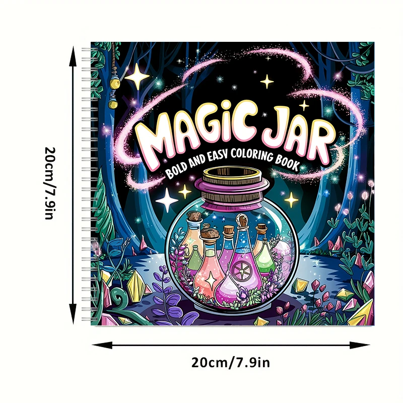 Coloring Book Magic Jar for Ad - Supply Event 评论和价格