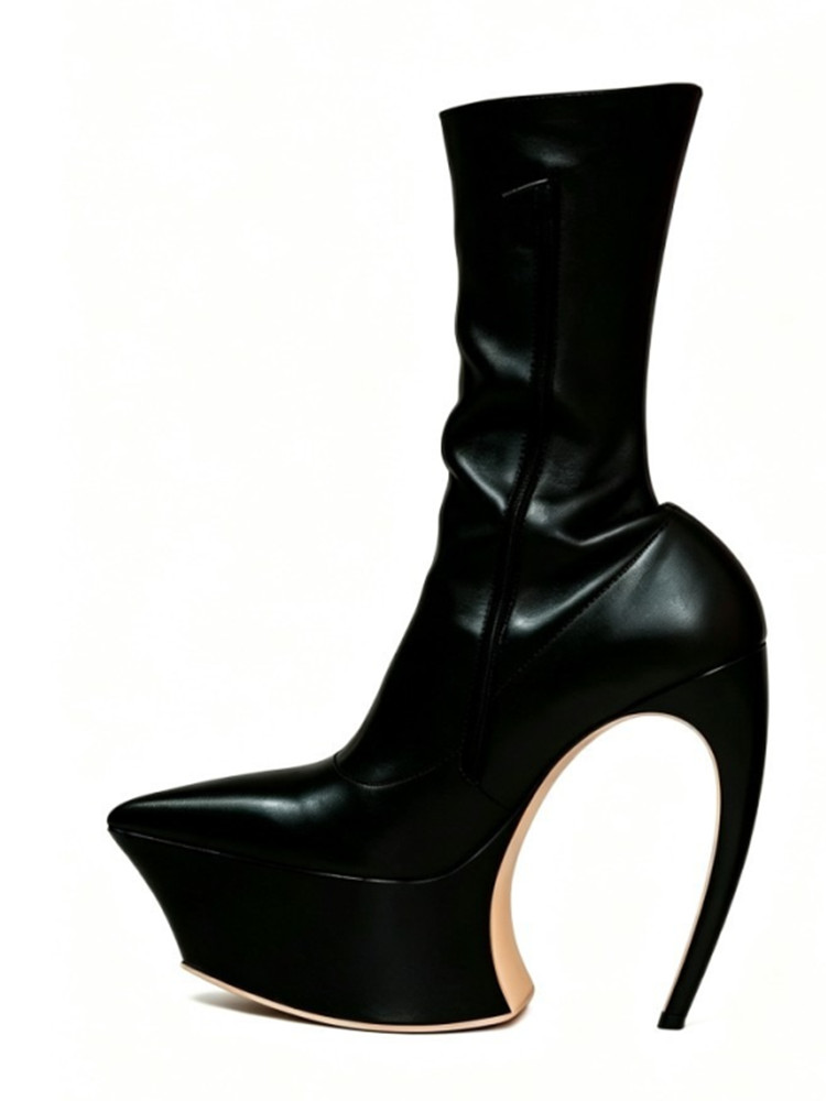 Ladies' Thick Soled Pointed Pl - Eve Party 评论和价格