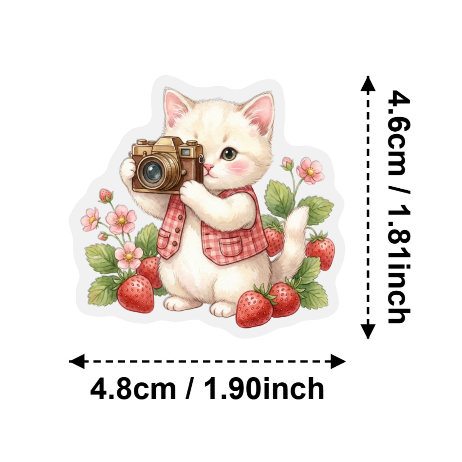 50 Pcs Pastoral Cat Rabbit Cle - Plastic Cup 50Pcs 评论和价格