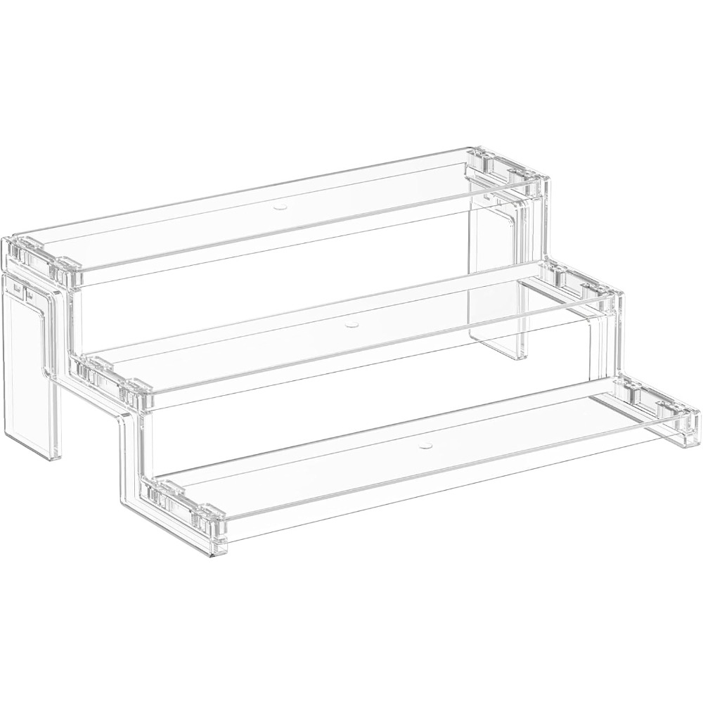 3 Tier Clear Acrylic Spice Rac - Cupcake Stand Tier 评论和价格