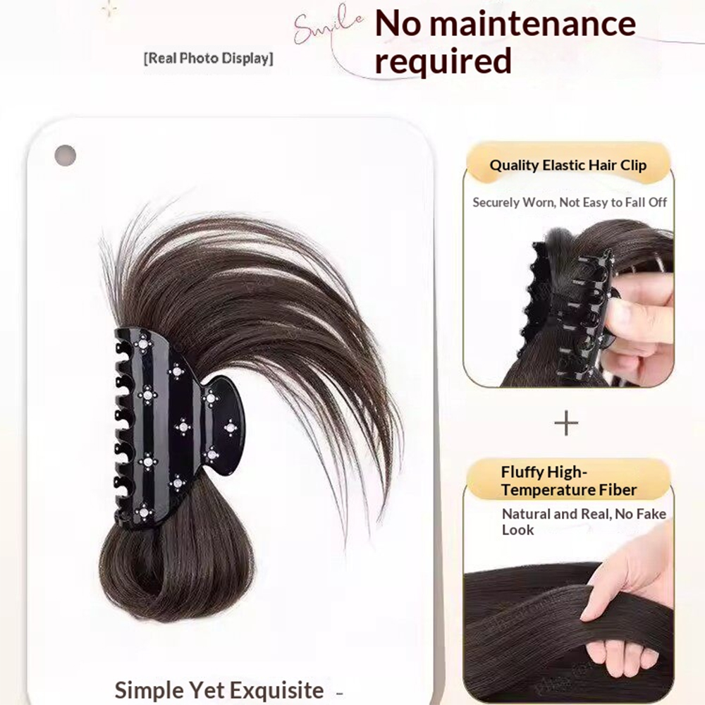 Fluffy Messy Bun Claw Clip Syn - Event Suppliers 评论和价格