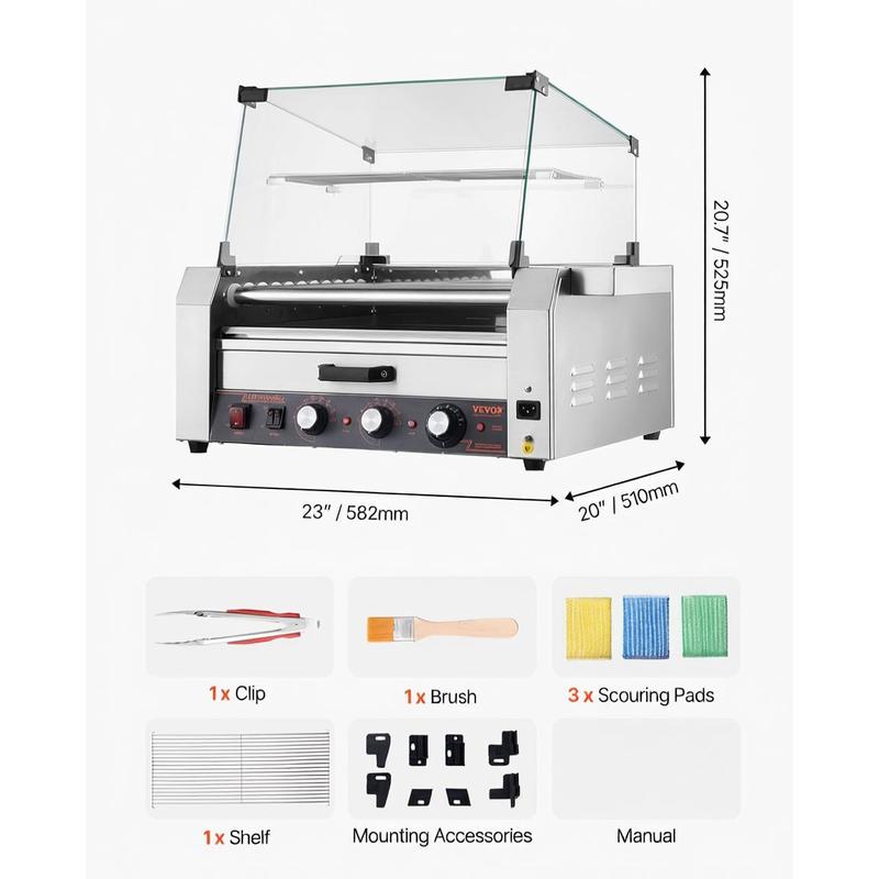 Sausage Grilling Machine 23x19 - Event Party Box 评论和价格