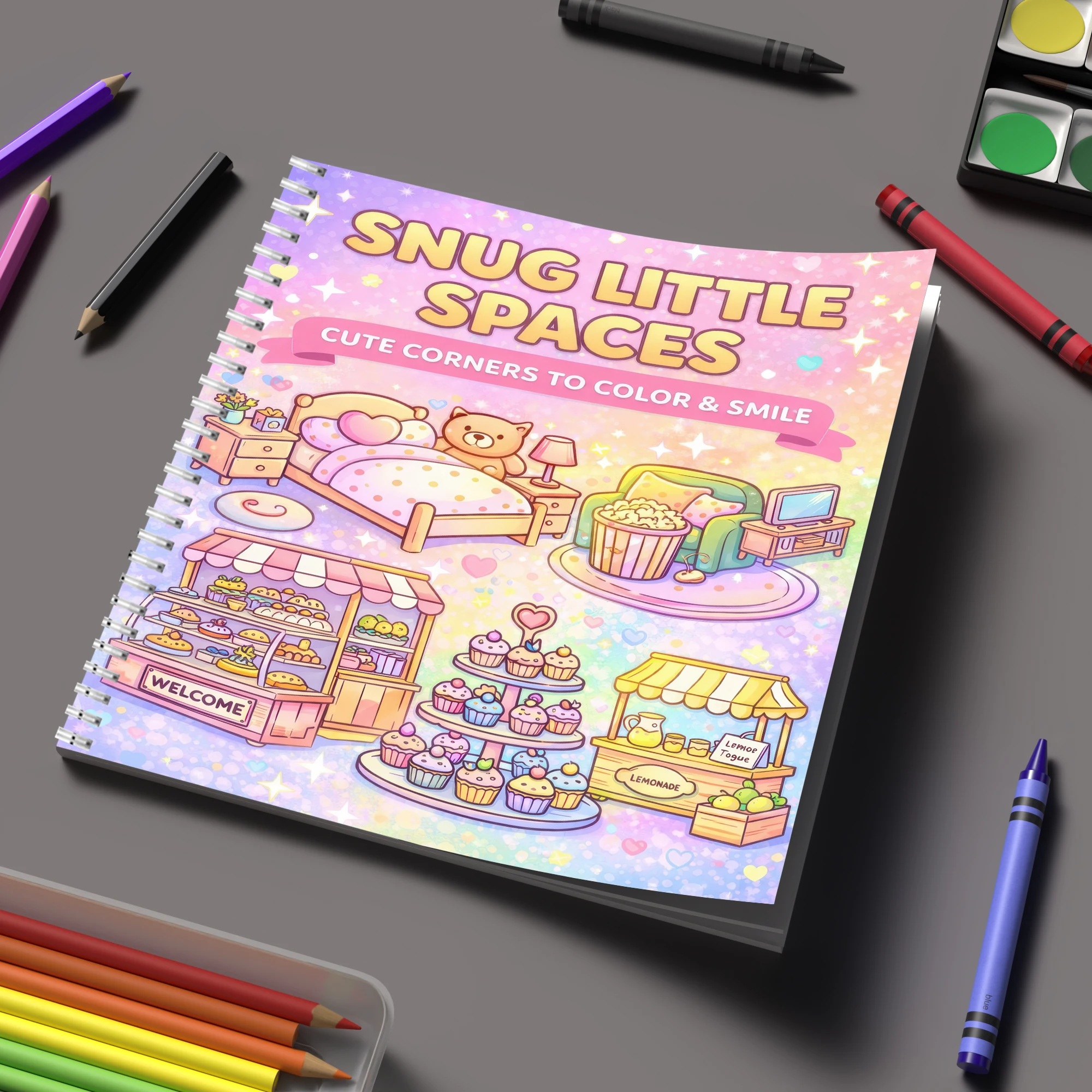 Coloring Book Little Spaces fo - Supply Event 评论和价格