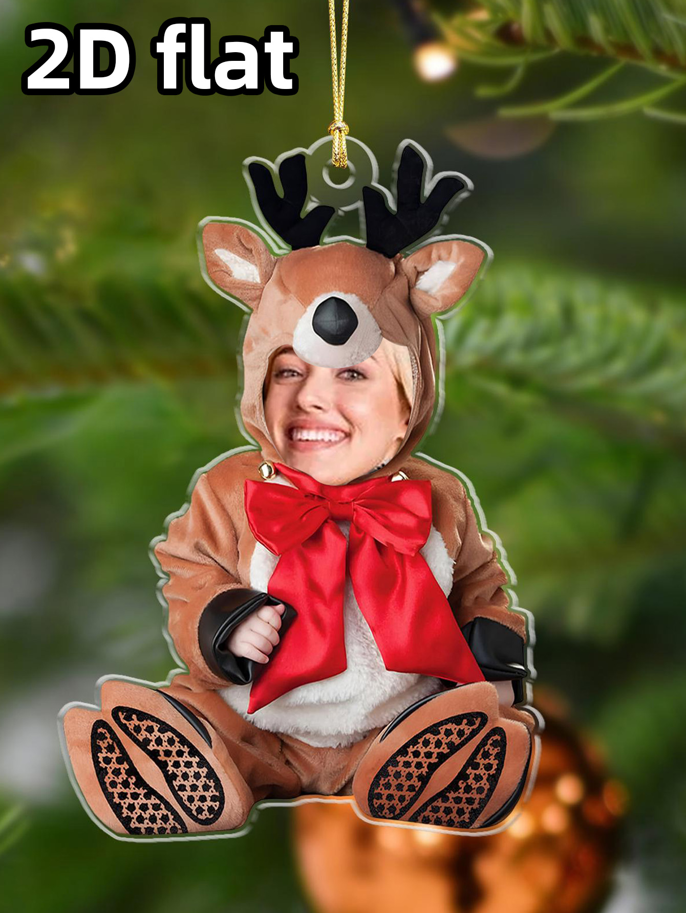 Custom Holiday Portrait Orname - Event Party 评论和价格