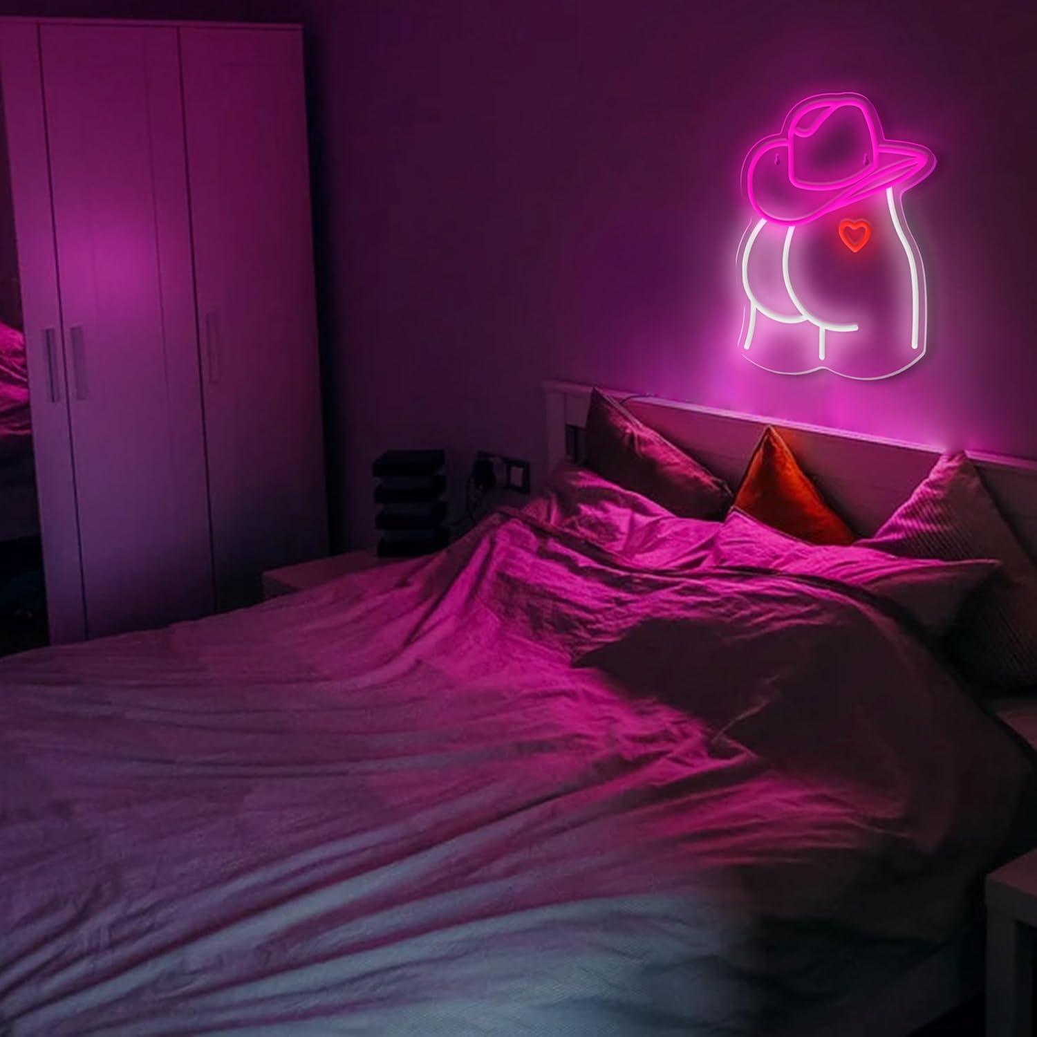 Cowgirl Neon Sign Dimmable LED - Neon Sign Party 评论和价格