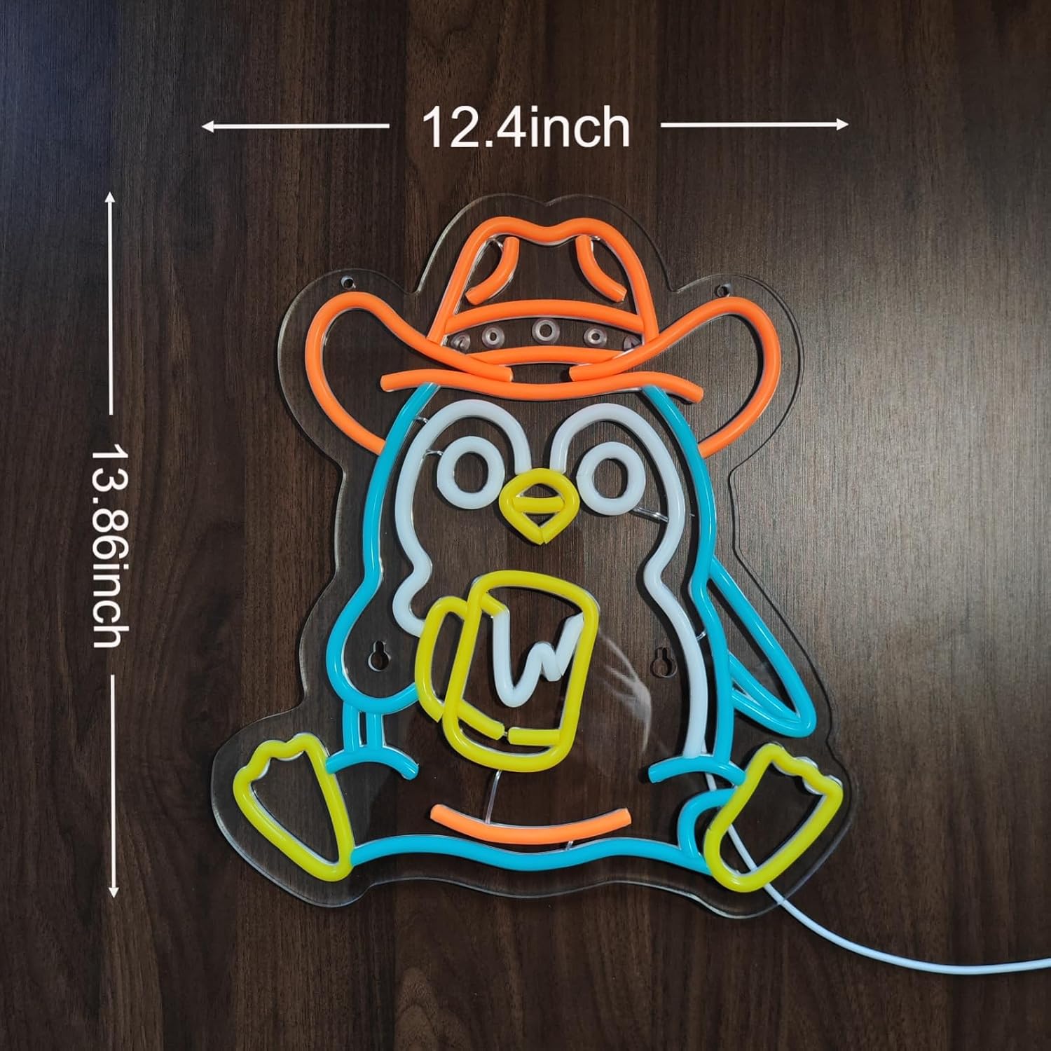 Penguin Neon Sign USB Powered  - Neon Sign Party 评论和价格