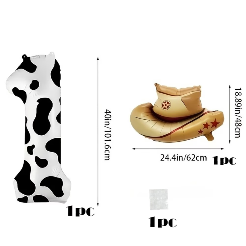 40inch 0-9 Number Hat Foil Bal - Balloon Arch Kit 评论和价格