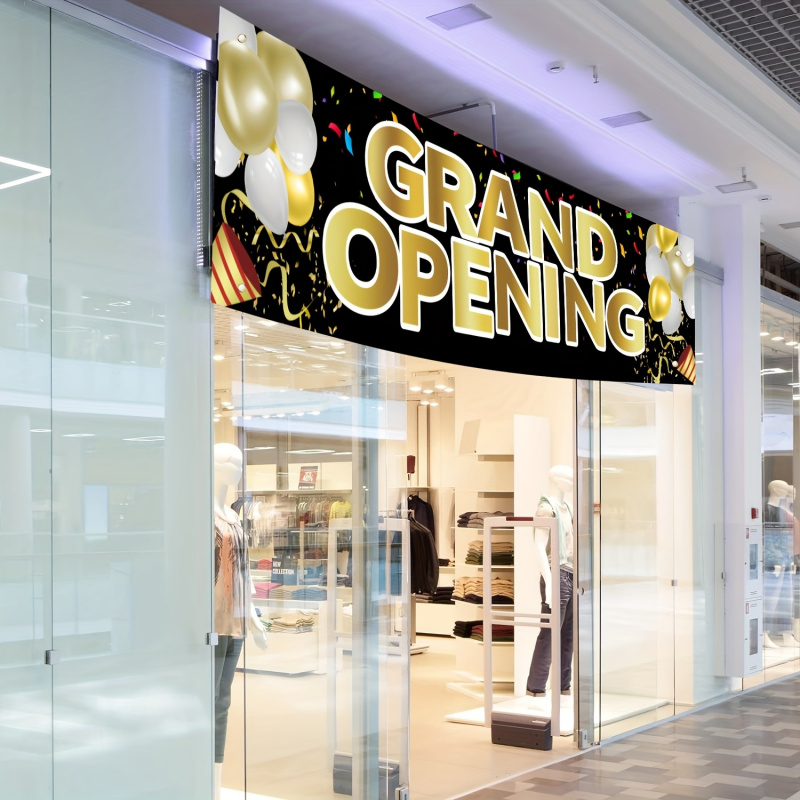 1pc, 2Dflat, grand opening ban - Event Party Shop 评论和价格