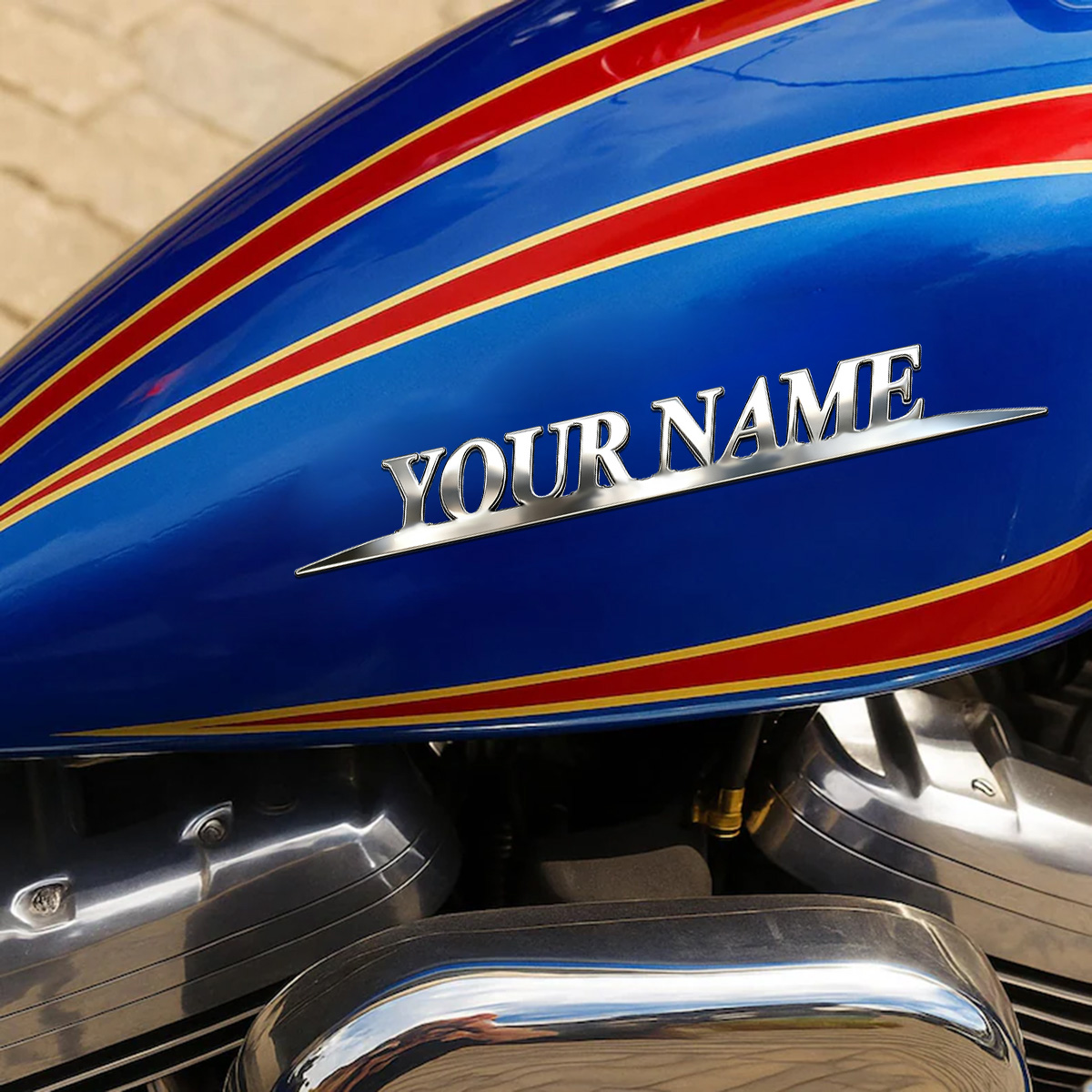 Metal Trendy YOUR NAME Sticker - Event Suppliers 评论和价格