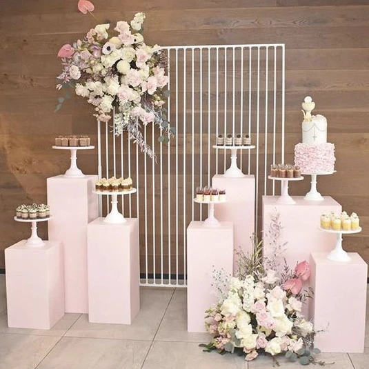 Dessert Table Cake Stand Birth - Dessert Table Backdrop 评论和价格