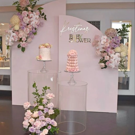Dessert Table Cake Stand Birth - Dessert Table Backdrop 评论和价格
