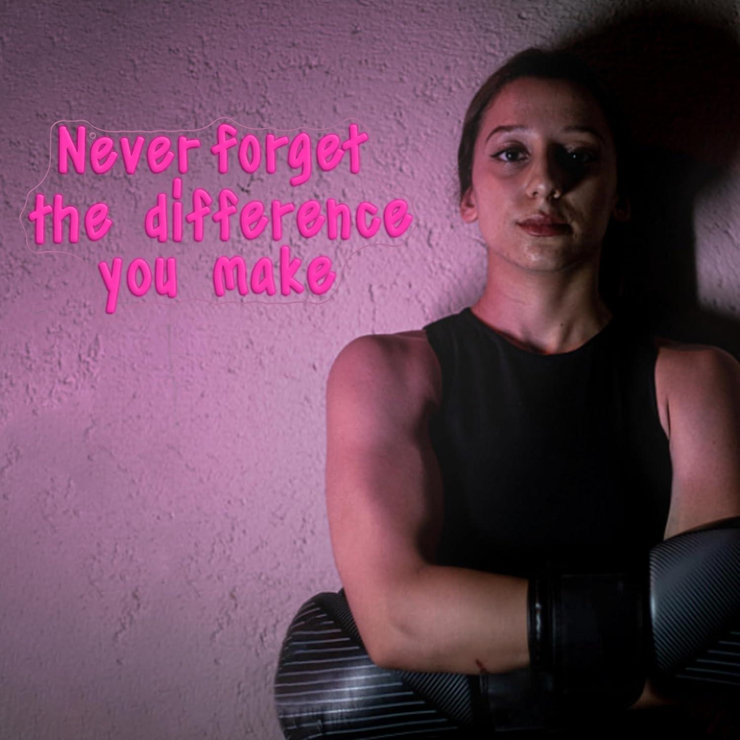 Never Forget The Difference Yo - Neon Sign Party 评论和价格
