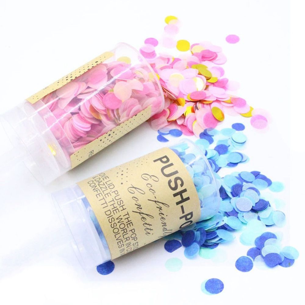 1Pcs Round Push Up Confetti Po - Confetti Cannon Tube 评论和价格