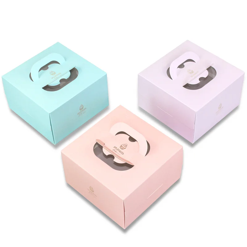 5pcs 8inch cake box with windo - Party Event Supplier 评论和价格
