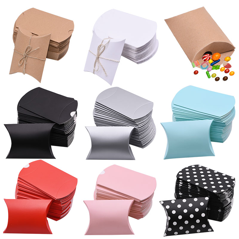 10/20/30Pcs Pillow Candy Box K - Cotton Candy Cone 评论和价格