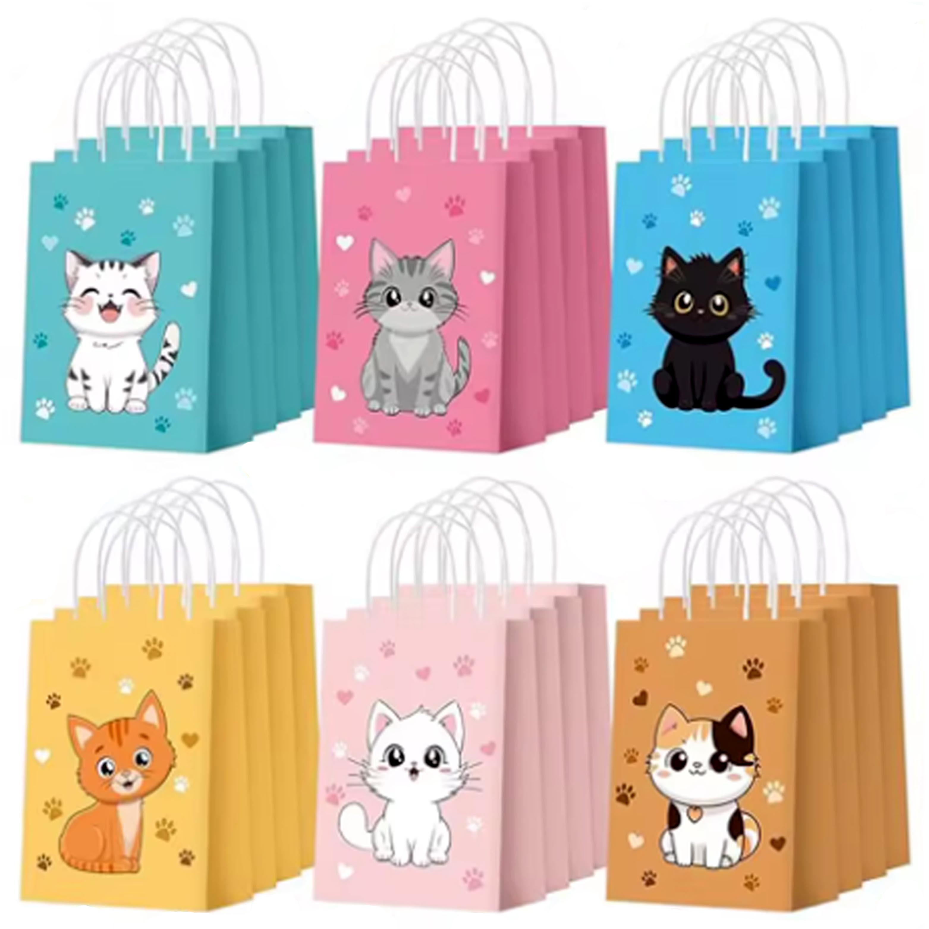 6-48Pcs Colorful Cartoon Cat P - Event Party Shop 评论和价格