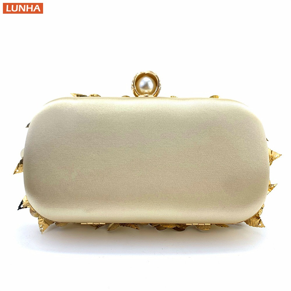 Women's Luxury Pearl Clutch Bo - Event Party Box 评论和价格