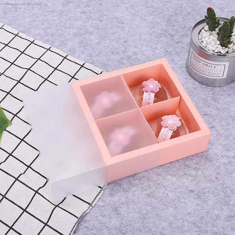 10Pcs Transparent Sweet Box Ch - Event Party Box 评论和价格