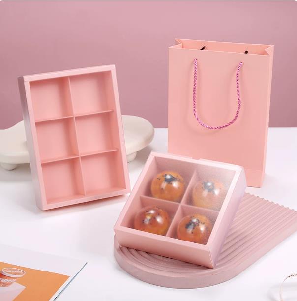 10Pcs Transparent Sweet Box Ch - Event Party Box 评论和价格